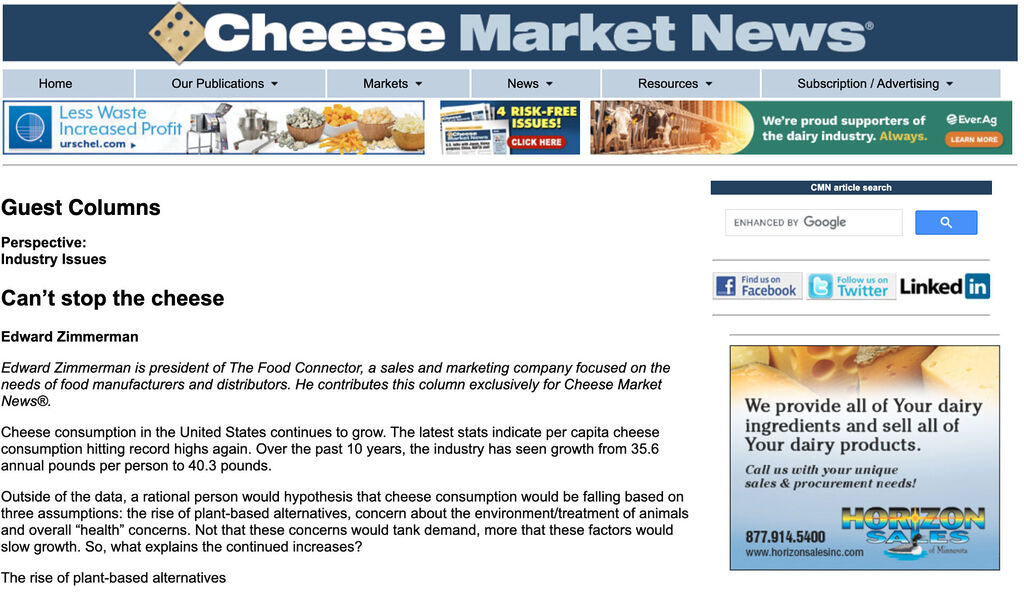 Cheese Market News - TFC July