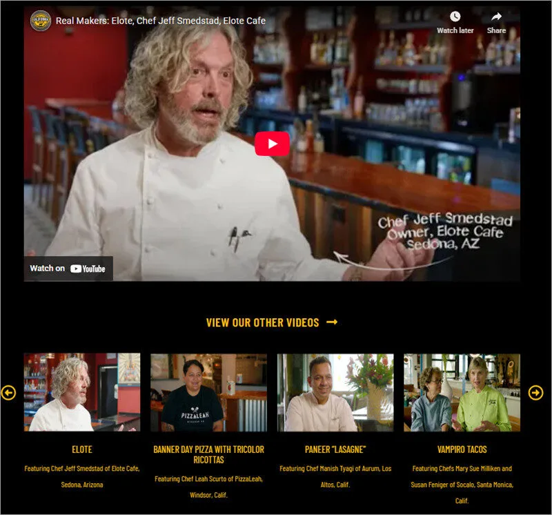 Chef Jeff Smedstad shares his passion for cooking at Elote Cafe in Sedona, Arizona.